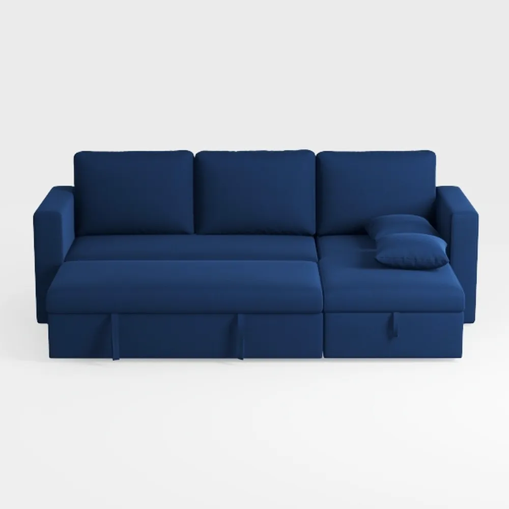 Belffin Modular Sofa Couch with Storage Seats 