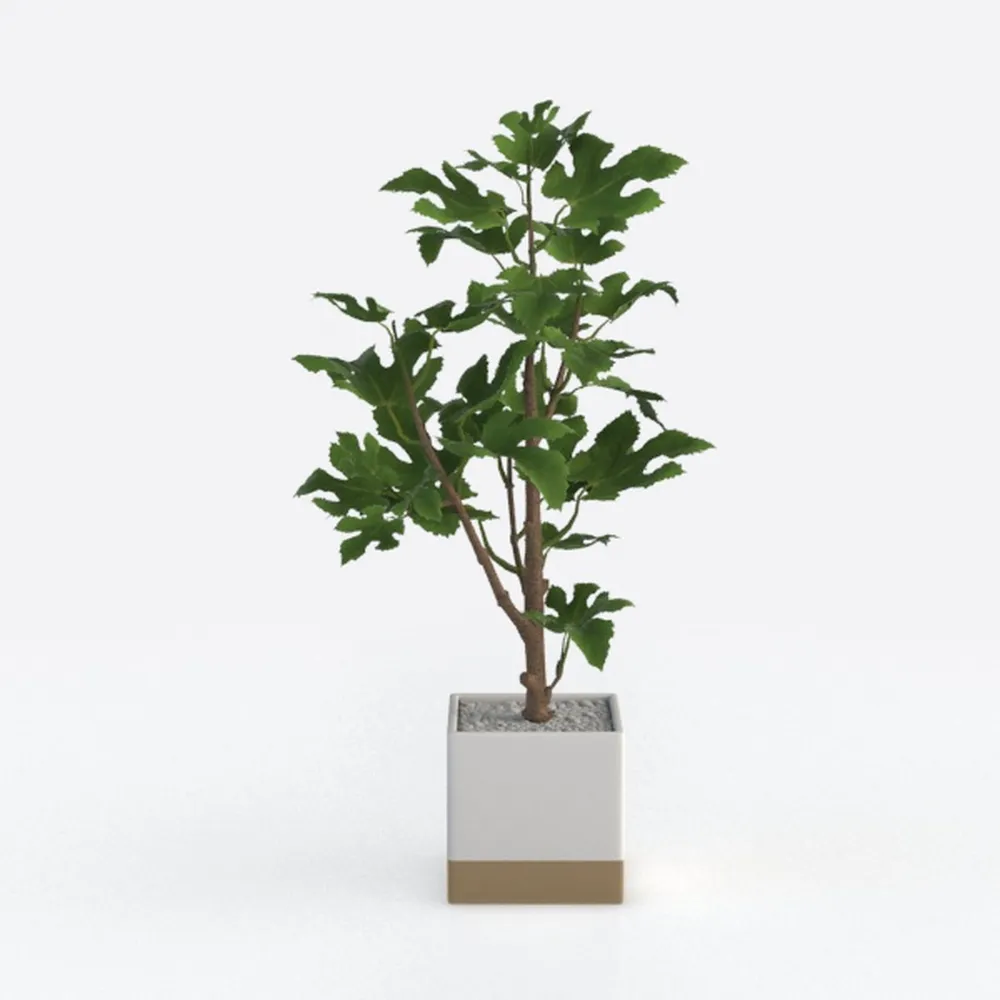 GarveeHome 5FT Faux Fiddle Leaf Fig Tree with