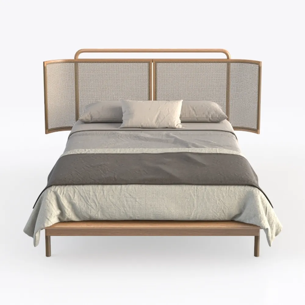 Baxton Studio Cascadia Mid-Century Modern Walnut B