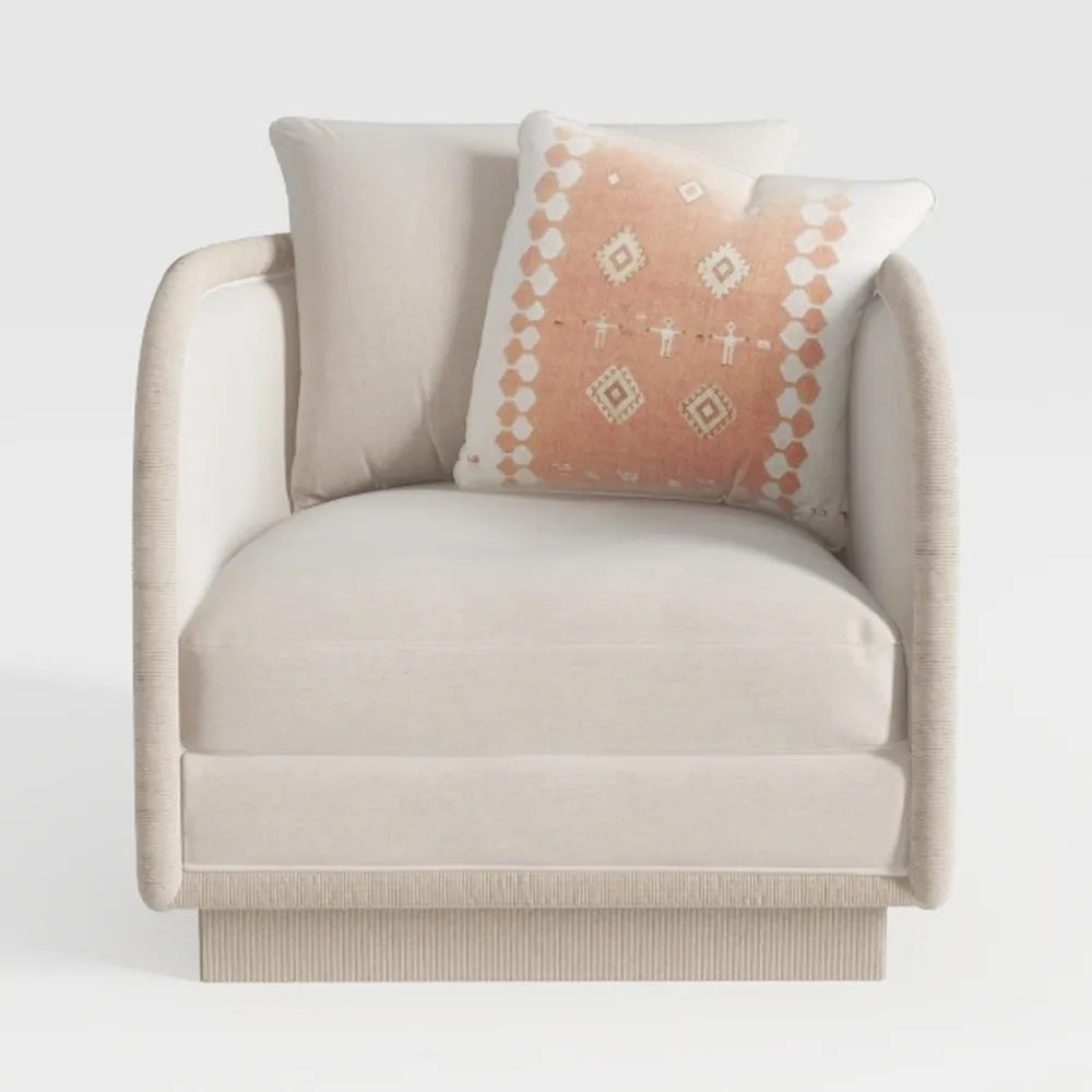 Starlight Canyon Home Pearl Color Accent Chair for