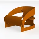 Modern Modular Chenille Sofa 1 Pieces Living Room  Left 45 Degree View