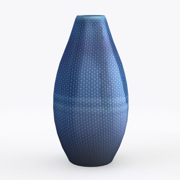 Indigo Mesh Vase - Tall