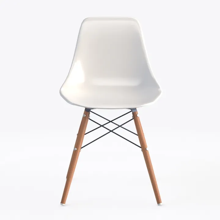 FurnitureR Dining Chairs, Faux Leather Cushioned