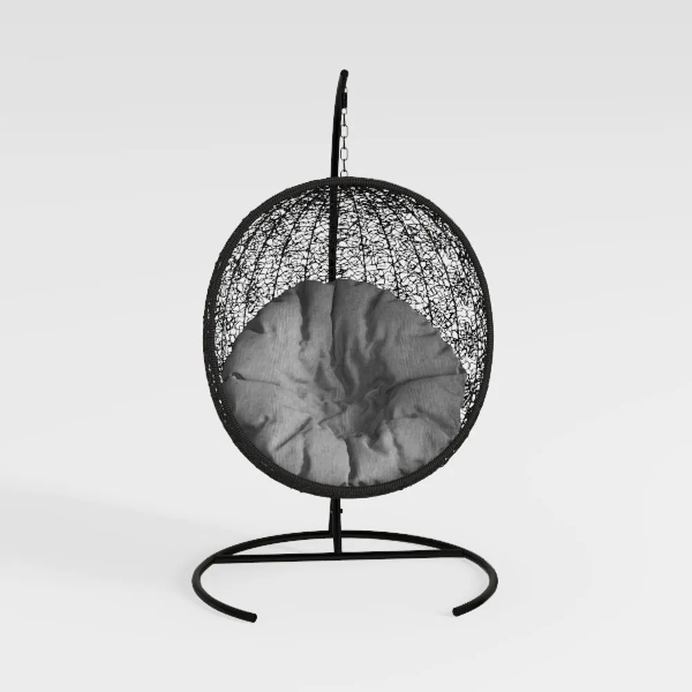 Murago 40" Indoor Outdoor Wicker Papasan Chair, Ro