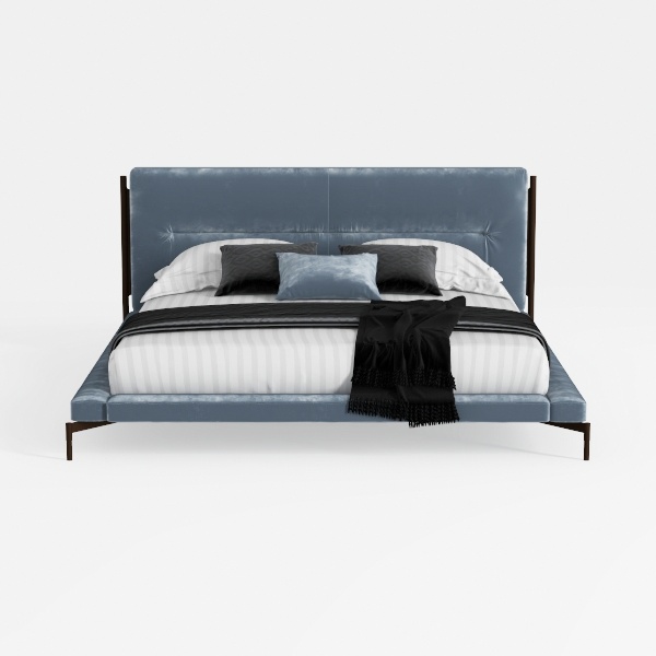 Furniture of America Harper Fabric Upholstered Ful