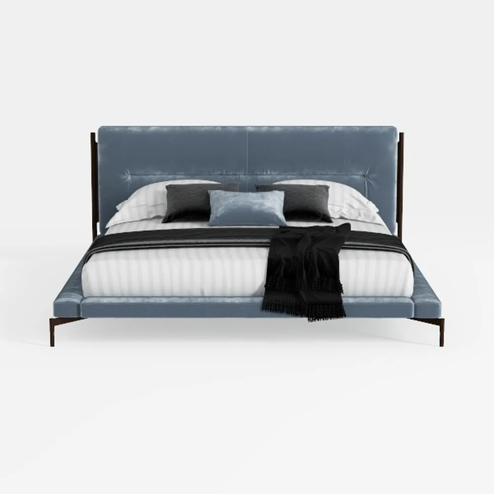 Furniture of America Harper Fabric Upholstered Ful