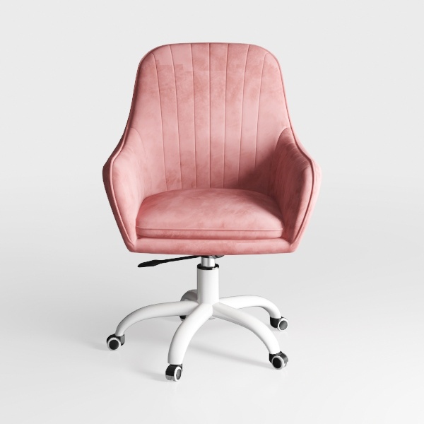 Warmiehomy Velvet Home Office Desk Chairs with