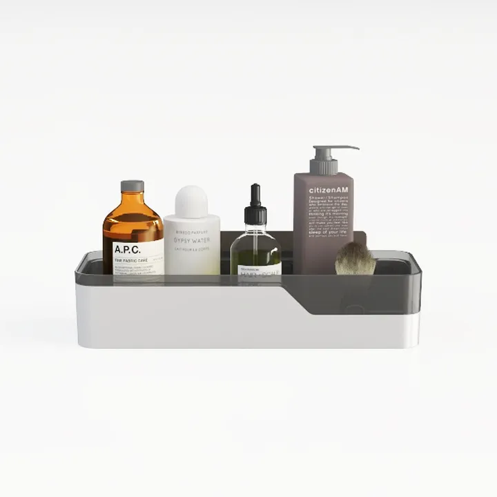 Minimalist Plastic Vanity Tray Organizer 3D Model