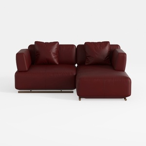 Costaelm Springfield 128" Chenille Modular U-Shape