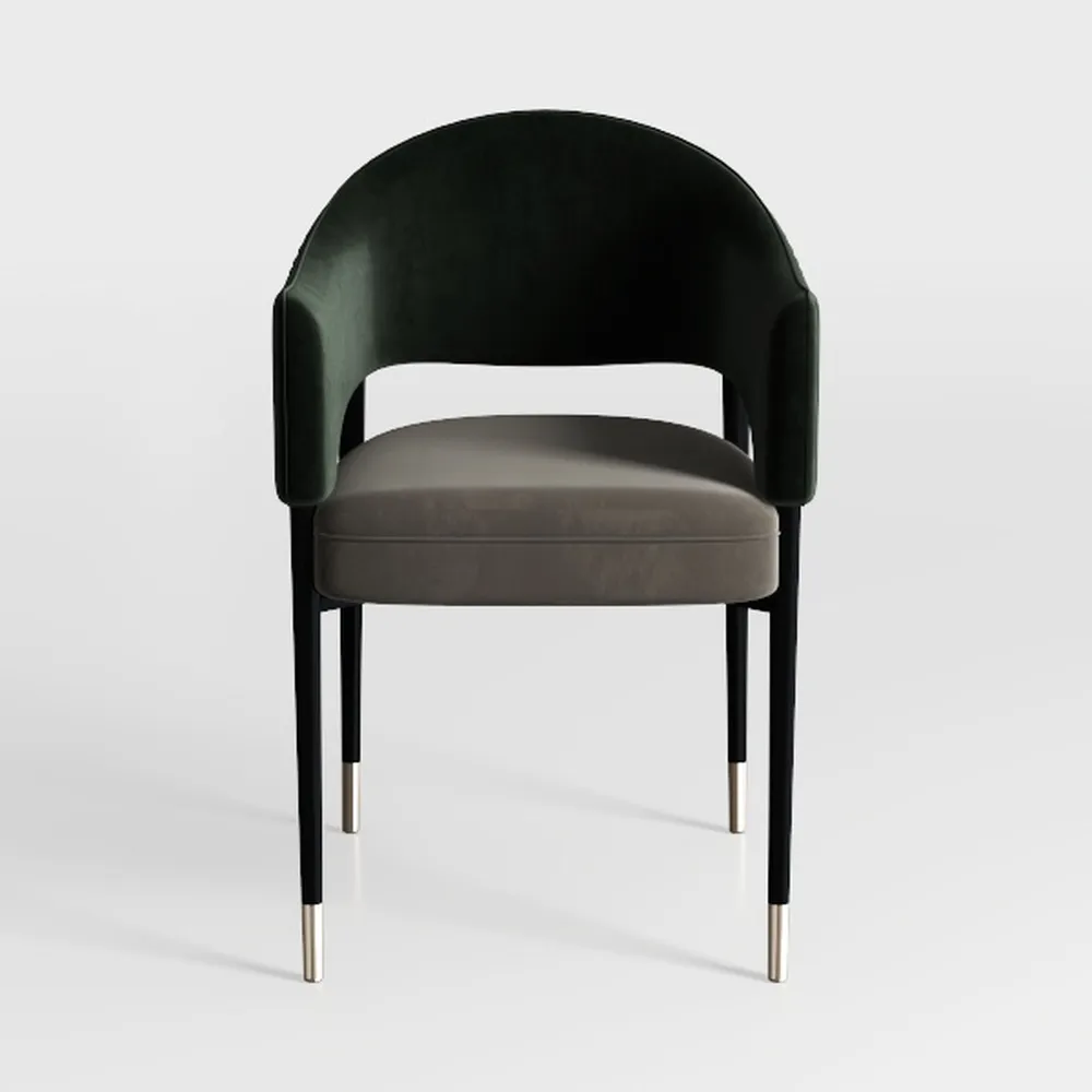 DUHOME Living Room Chair Armless Slipper Accent Ch