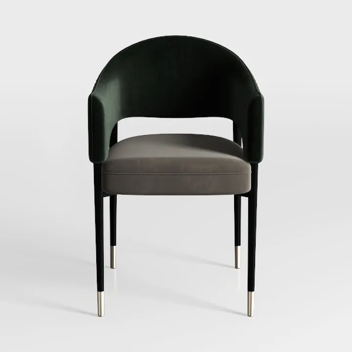 DUHOME Living Room Chair Armless Slipper Accent Ch