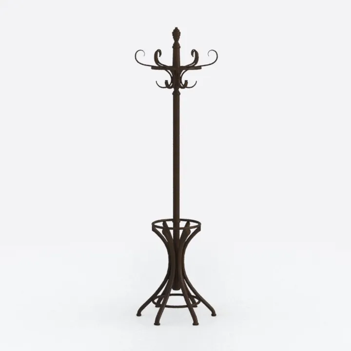 Tangkula 75.5" Standing Coat Rack, Wood Coat Tree