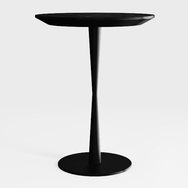 Flamaker Round Bistro Pub Table 1 Pack Modern