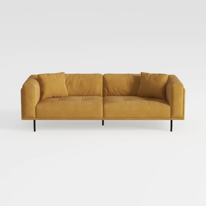 GarveeHome 81 Inch Leather Couch for Living Room, 