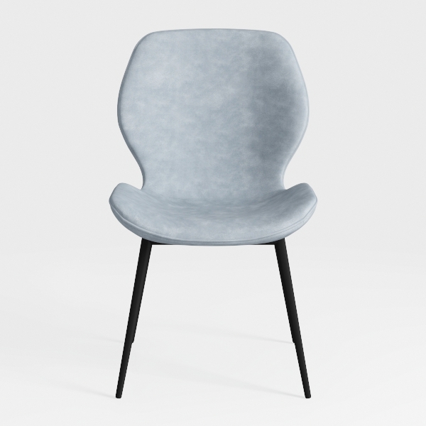 Dining Chairs Set of 2,Modern Leather Upholstered