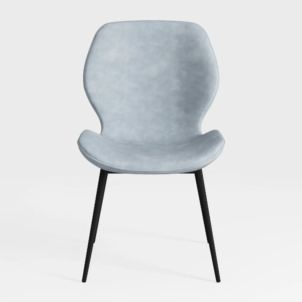 Dining Chairs Set of 2,Modern Leather Upholstered