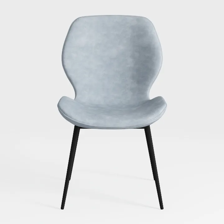 Dining Chairs Set of 2,Modern Leather Upholstered