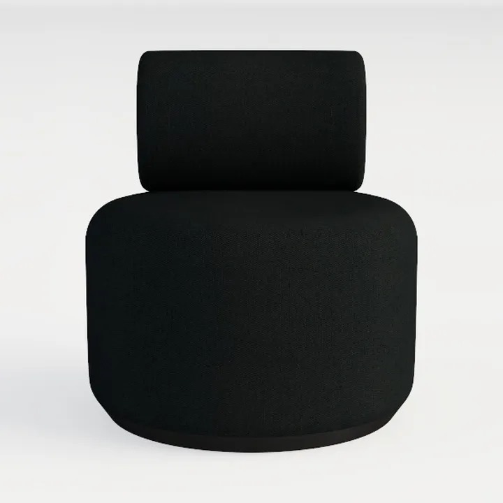 Swivel Accent Chair Set of 2, Modern Comfy Teddy