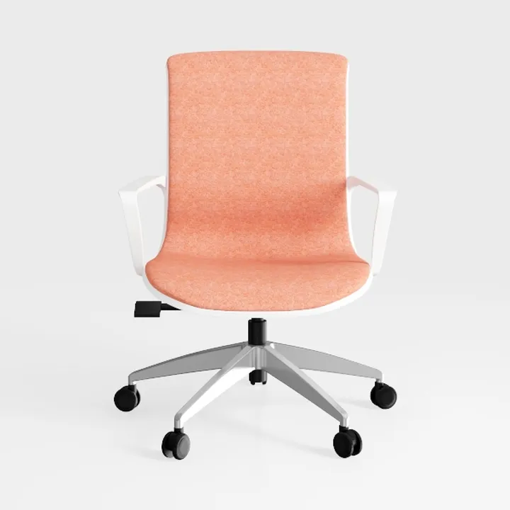 Modern Fabric Metal Office Chair 3D Model