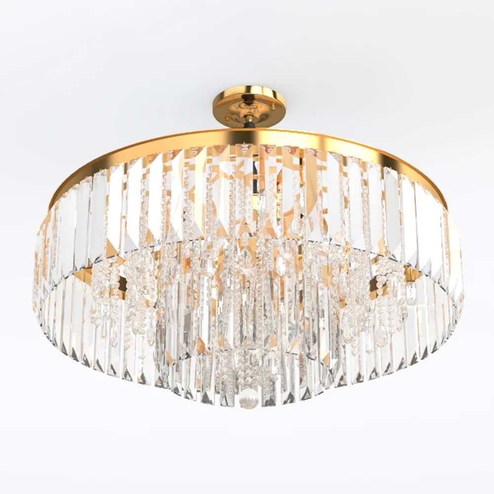 18 Inch Caged Ceiling Fans with Lights, Low