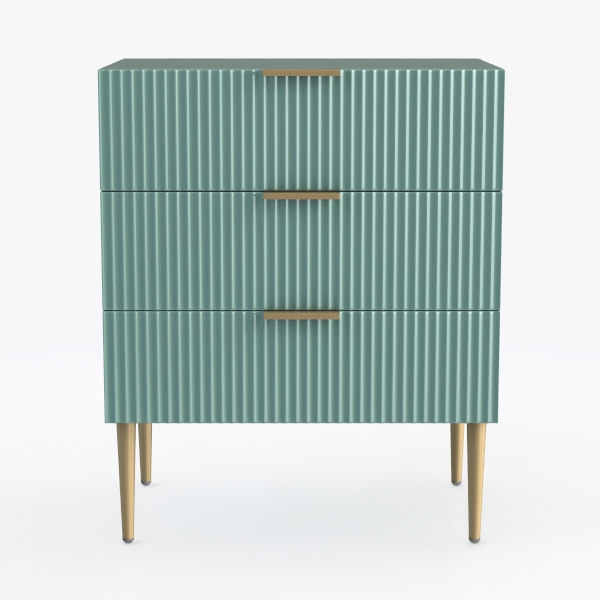 3-Piece Dresser Bedroom Set, 8 Drawer Dresser