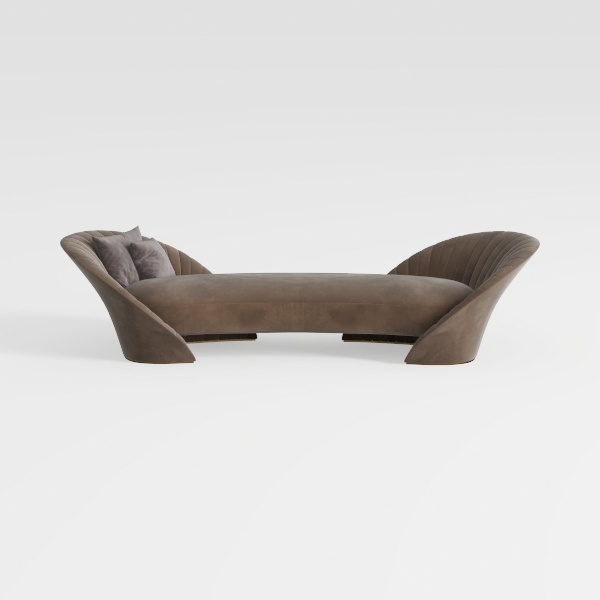 ERYE 3 Seats Teddy Fleece Boucle Freestanding Sofa