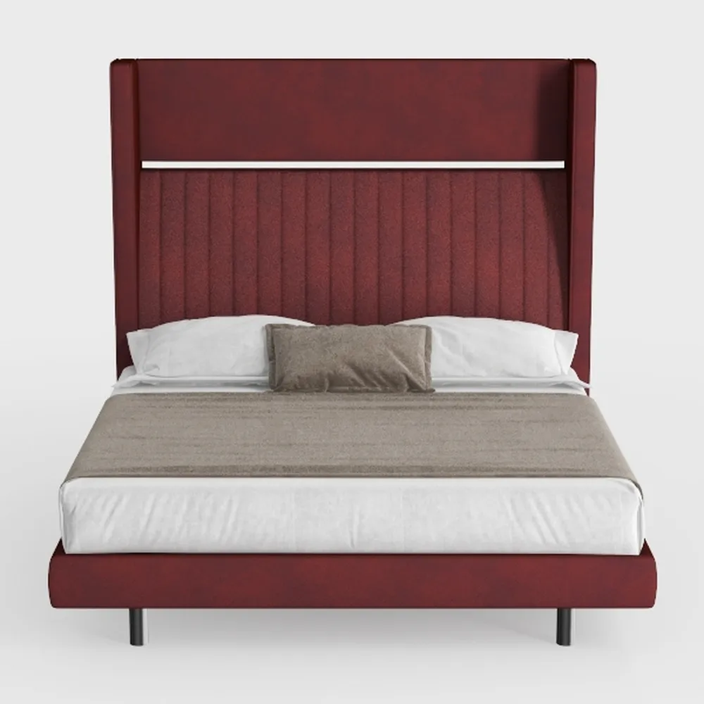 America Luxury - Bedroom Tufted Platform Bed Frame