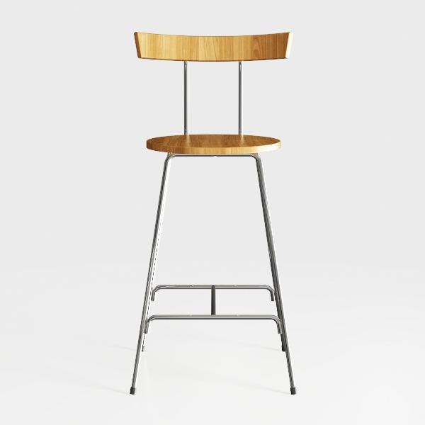 Felix Collection Height Adjustable 32-39 in. Stool