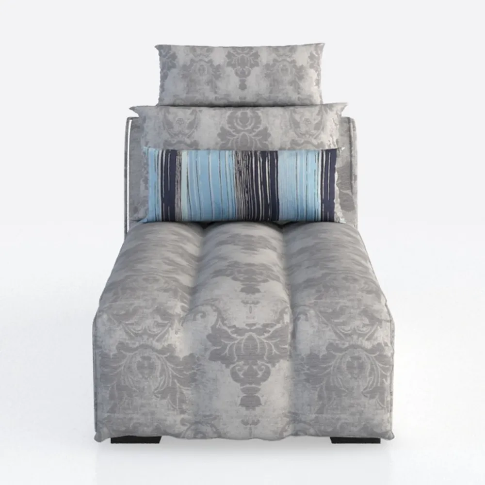 Deep Seat Modular Sectional Sofa Corduroy Couch wi