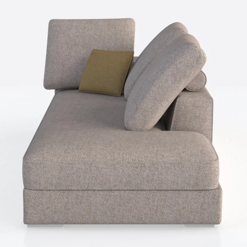 Furniture of America Tatiana Modern Chenille Modul