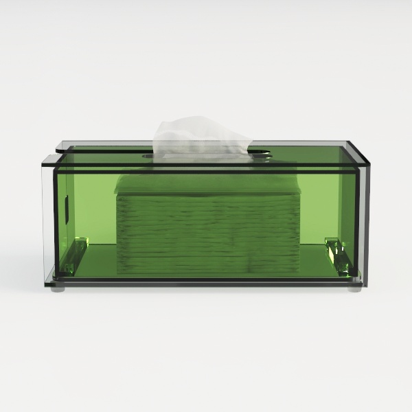 tissue box-Transparent Home