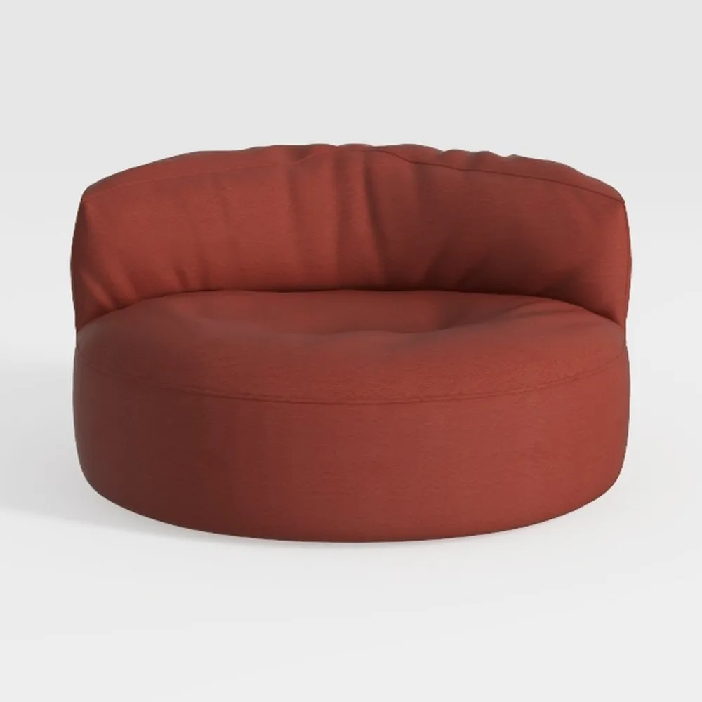 espidoo Modern Lazy Floor Sofa: Armless Backless