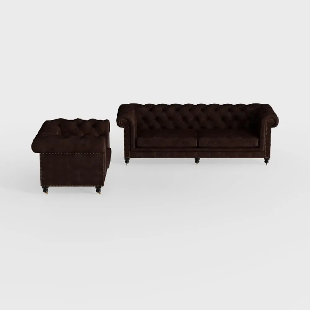 Crafters and Weavers Century Chesterfield Sofa 
