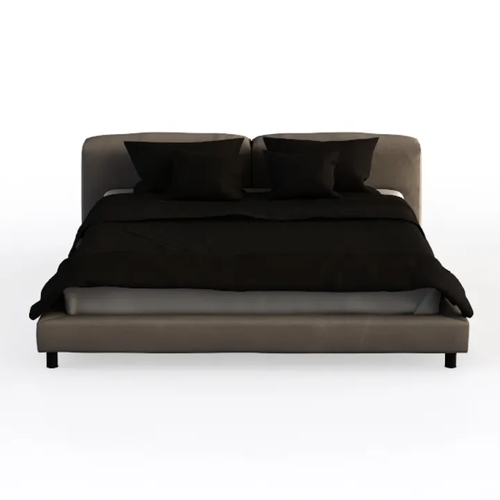 DLCQIJI European Style Wood Bed, Full Size Storage