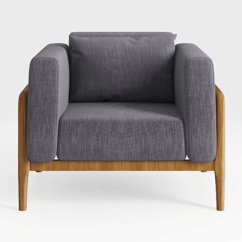 DM Furniture Farmhouse Accent Chair French Country