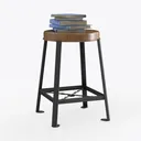 VASAGLE EKHO Collection - Bar Stools Set of 2 Right 45 Degree View