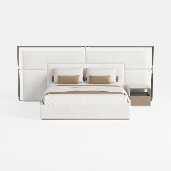 Modern Sleeper Sofa Bed with Dual Mattress for