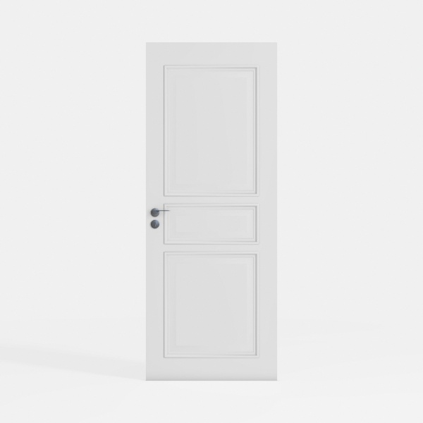 36&quot; x 80&quot; Slab Door, 5-Panel Pre-assembled Solid 