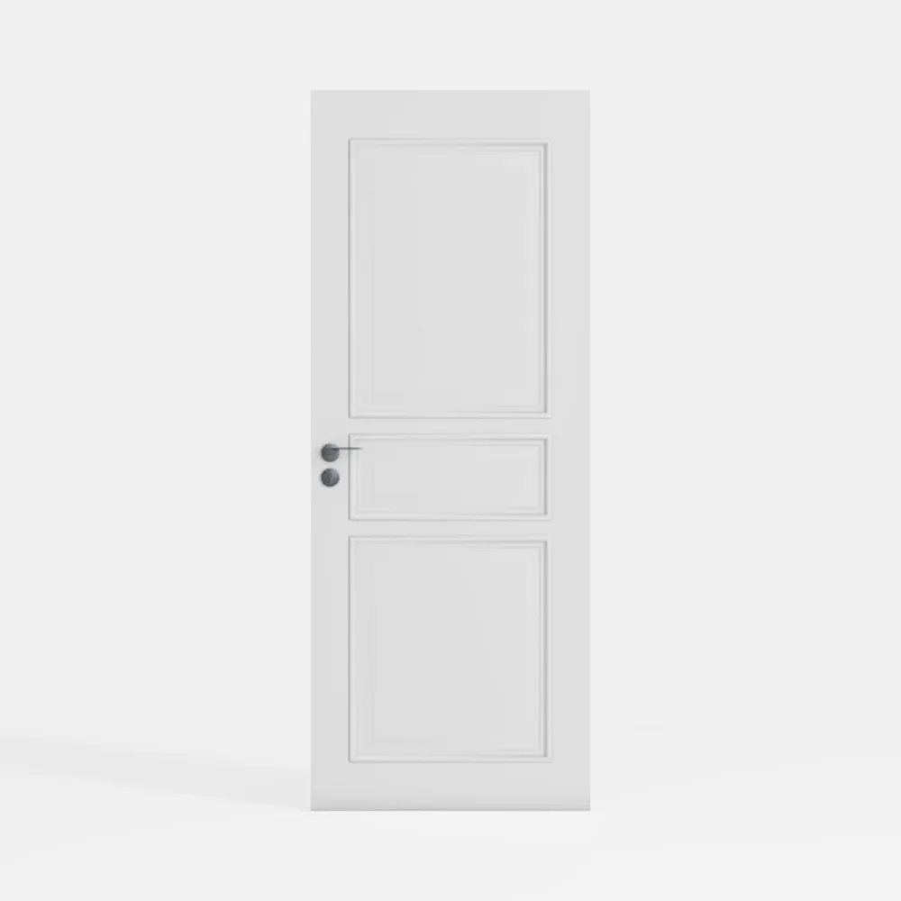 36" x 80" Slab Door, 5-Panel Pre-assembled Solid