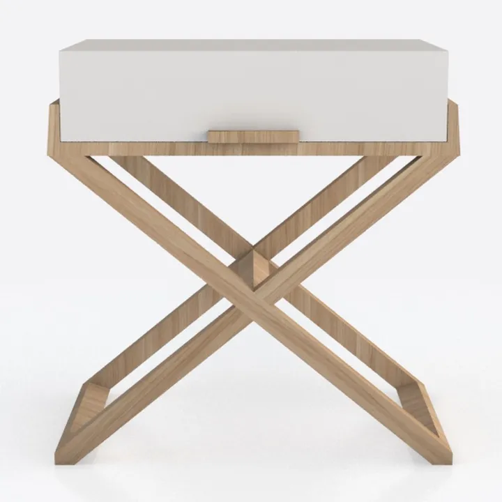 2 Pack Bamboo Luggage Rack for Guest Room, 26.77"