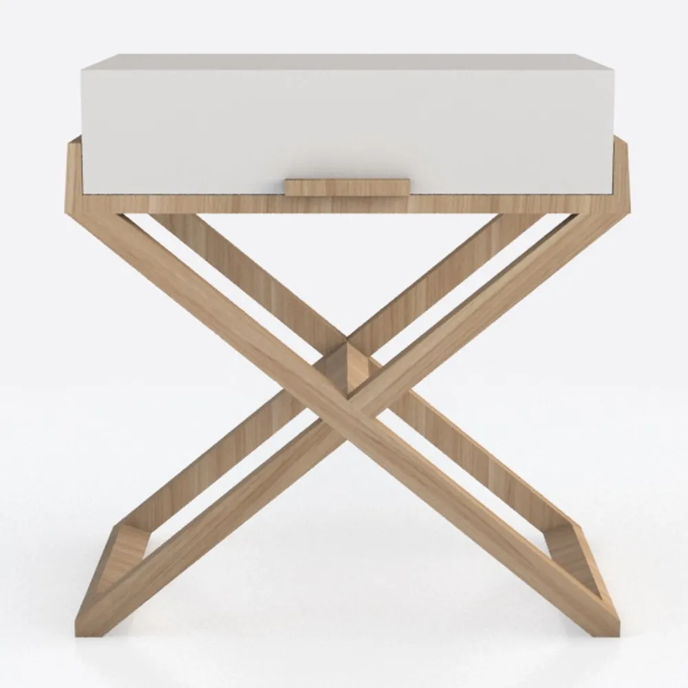 2 Pack Bamboo Luggage Rack for Guest Room, 26.77"