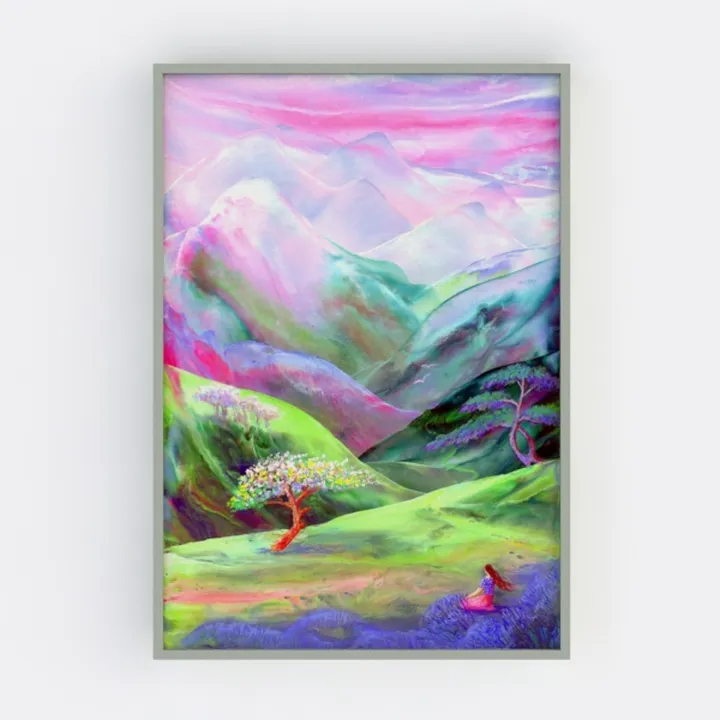 YMXZHUANSH Blue Hydrangea Wall Decor Flowers