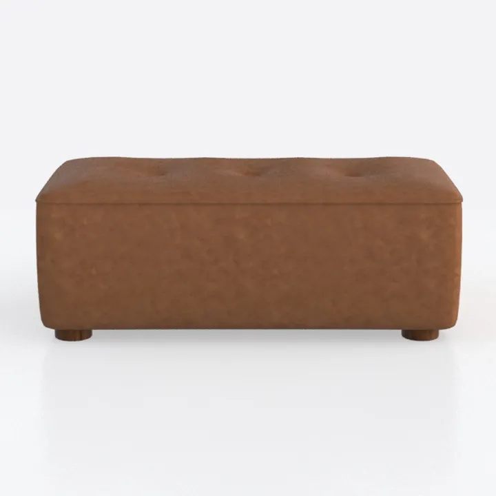 HULALA HOME Storage Ottoman for Sectional Sofa Cou
