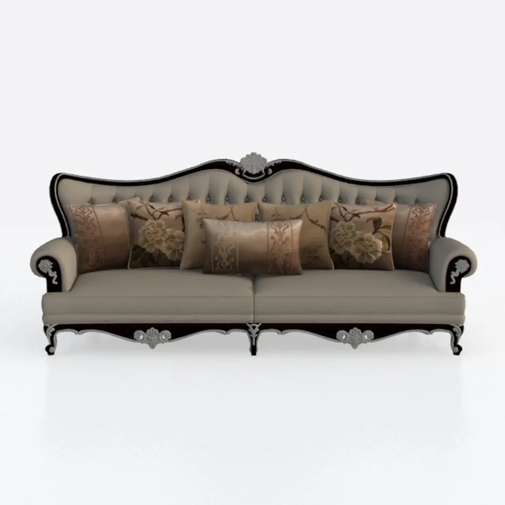 Luxury Victorian Couch - Floral Couch with Crystal