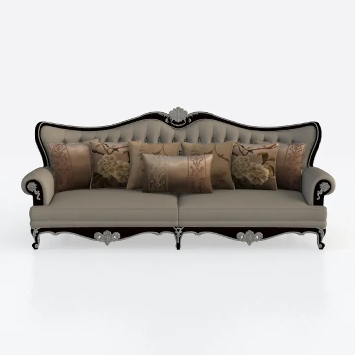 Luxury Victorian Couch - Floral Couch with Crystal