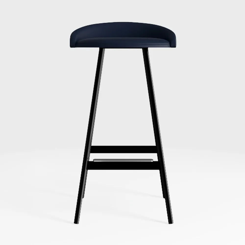 Spencer 25.5 in. Blue Contemporary Polyester Uphol