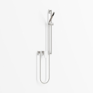 Modern Polished Metal Wall Mounted Handheld Shower System 3D Model