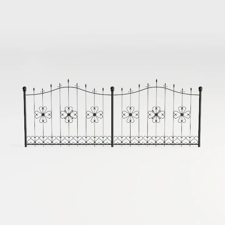 wrought iron fence-Cozy Garden Fences & Gates