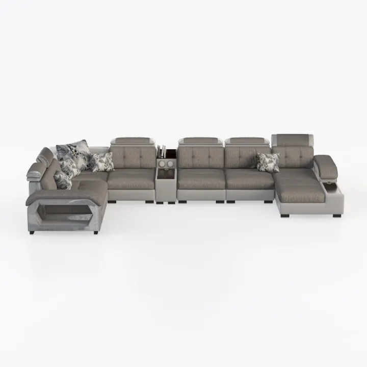 Parker Living Momentum - Dark Granite 7 Piece Modu