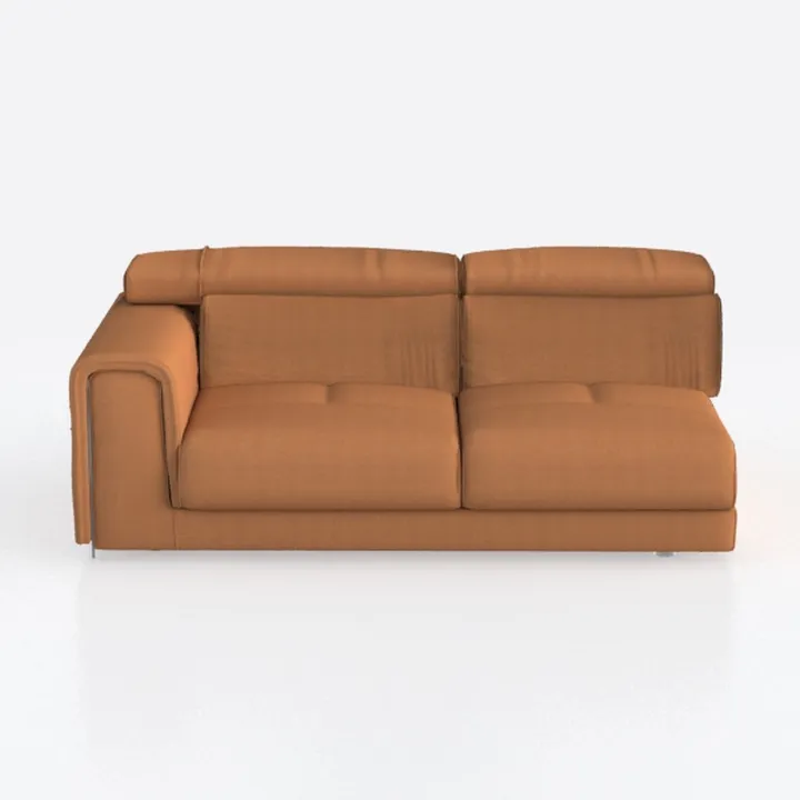 Foldable Three Person Fabric Sofa Bed, high Reboun